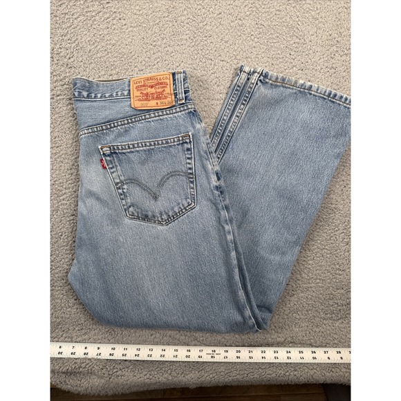 Vintage Levi's 505 Jeans Mens 36x30 (fit 34x29) Denim Straight‎ Regular 90s Y2K - Picture 1 of 9